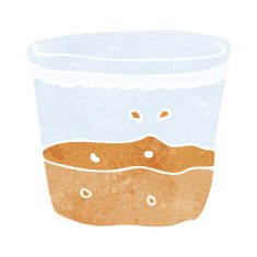 cartoon glass of rum N8