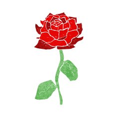 rose cartoon N8