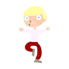 cartoon startled man N59