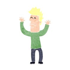 cartoon stresssed man N3