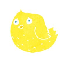 Cartoon Bird N487