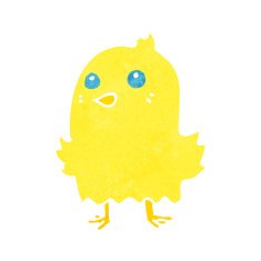 Cartoon Bird N488