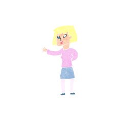 cartoon woman explaining N59