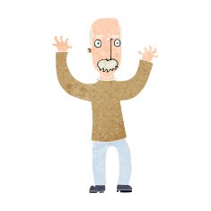 cartoon angry dad N12