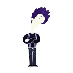 Cartoon Vampire N196