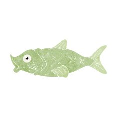 Cartoon Fish N216