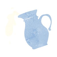 Cartoon Milk Jug N19
