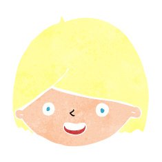 Cartoon Happy Face N64