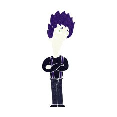 Cartoon Vampire N197