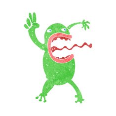 cartoon crazy frog N14