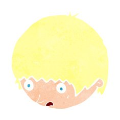 cartoon shocked face N22
