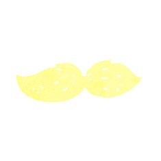 Cartoon Mustache N46