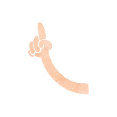 cartoon pointing arm N31