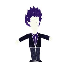Cartoon Vampire N199