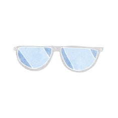 Cartoon Glasses N48
