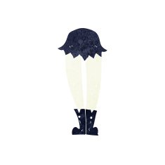 cartoon vampire legs N12