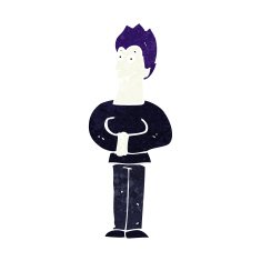 Cartoon Vampire N203