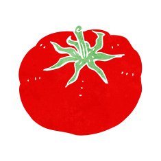 Cartoon Tomato N172