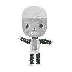 Cartoon Robot N357