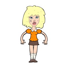 Cartoon Girl Fight N13