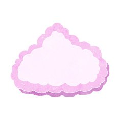 cartoon decorative cloud N43