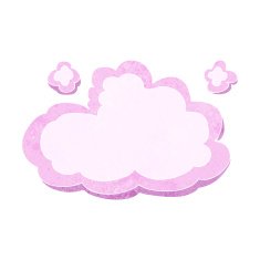 cartoon decorative cloud N44