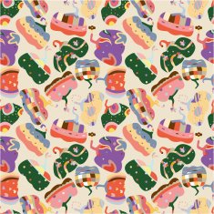 seamless Pumpkins pattern