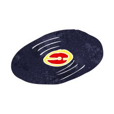 cartoon vinyl record N5