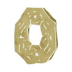 cartoon wooden number N72