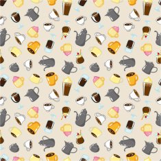 seamless coffee pattern N32
