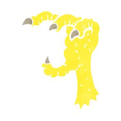 cartoon eagle claw N8