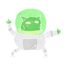 Cartoon Alien N156