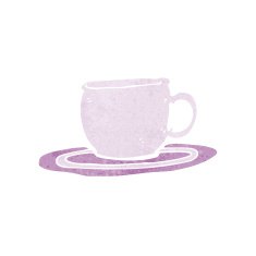 cartoon tea cup N42