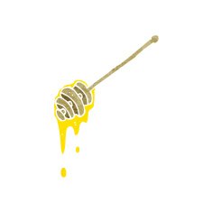 cartoon honey stick N12