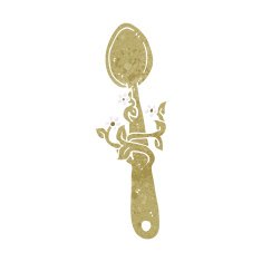 Cartoon Wooden Spoon N29
