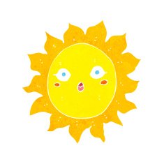 Cartoon Sun N93
