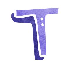 cartoon letter N178