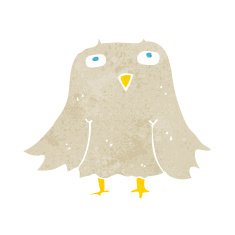 Cartoon Owl N193