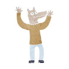 cartoon wolf man N64