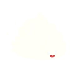 cartoon cloud character N17