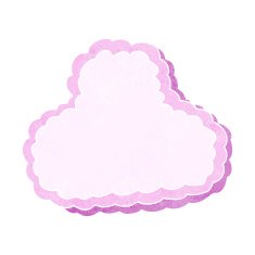 cartoon decorative cloud N46