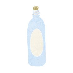 cartoon traditional bottle N23