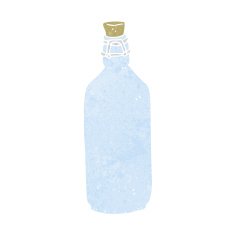 cartoon traditional bottle N24
