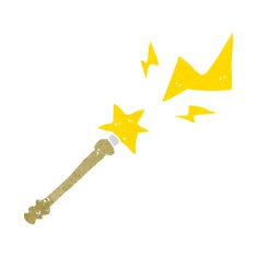 Cartoon Magic Wand N91