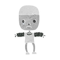 Cartoon Robot N360