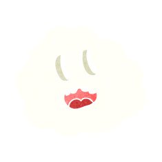 cartoon spooky cloud N11