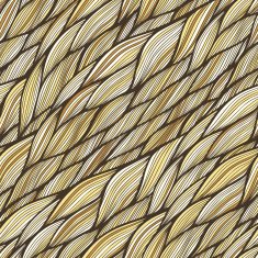 Seamless pattern with hand drawn abstract waves texture N13