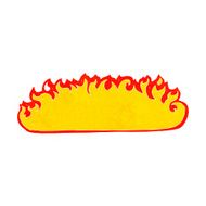 cartoon fire border N13