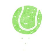 Cartoon Tennis Ball N35