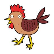 funny cartoon chicken N9
